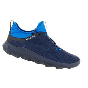 Men's Ecco Mx Low Sneakers Blue | SG 622GSO